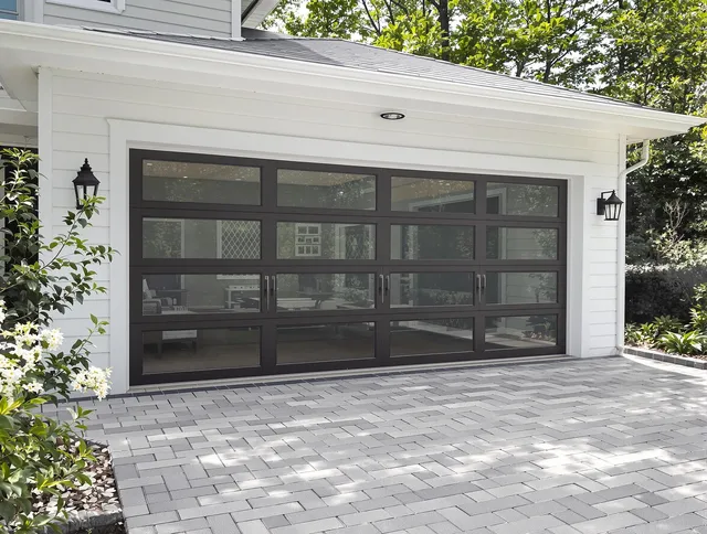 Lauderhill Garage Door Repair design specialist presenting custom garage door options to Lauderhill homeowner