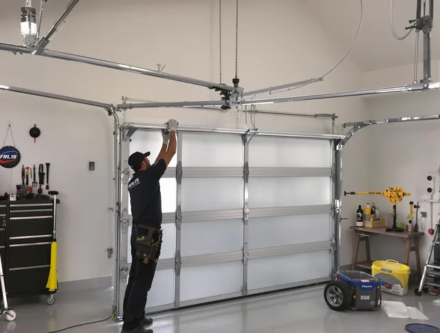 Lauderhill Garage Door Repair certified team performing precision garage door installation in Lauderhill