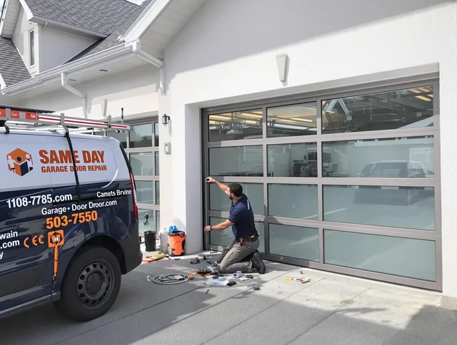 Same-day garage door repair service by Lauderhill Garage Door Repair in Lauderhill